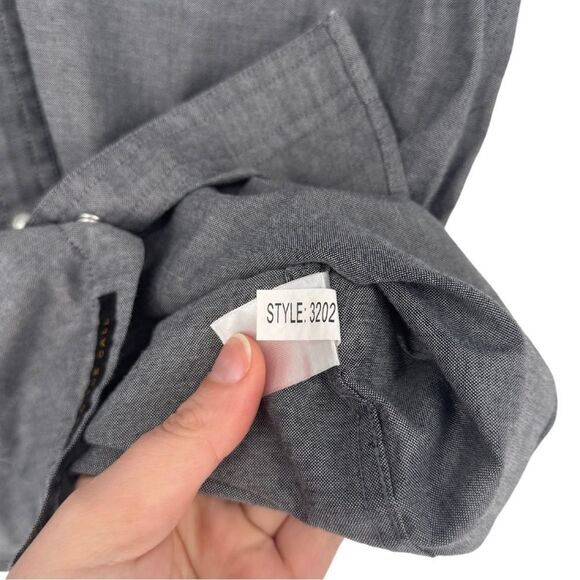 Howler Bros Boys XL Short Sleeve Guacho Snapshirt Octopus Embroidered Western - Picture 5 of 5